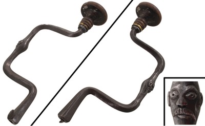 Unmarked: Whimisical Modif. Early Iron Brace
