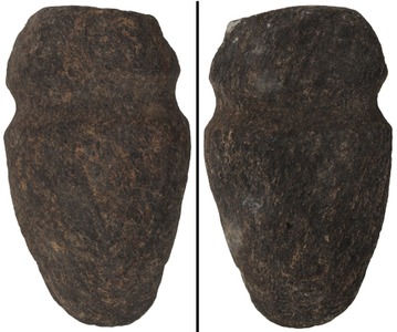 Unmarked: Early Full Groove Native Amer. Axe