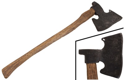 Unmarked: Early 19th Century Decorated Axe