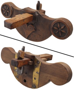 Unmarked: Craftsman Carved Cooper's Croze