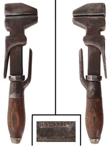 Hans A. Larsen, Minneapolis, Minnesota: Early Patent Quick Adj. Nut Wrench