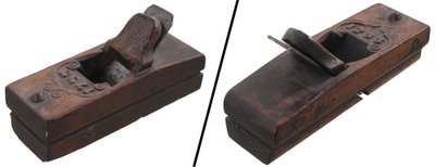 Unmarked: Carved And Dated Smoothing Plane