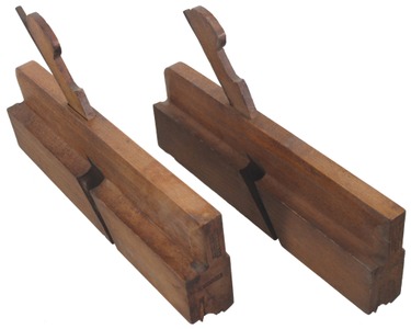 S. Rowell, Albany, New York: Stepped Pair Of Q/Ov With "complex "lding Planes
