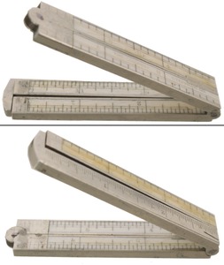Chapin-Stephens Company, Pine Meadow, Connecticut, No. 40: One Foot, Four Fold Folding Rule