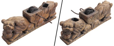 Unmarked: Spectacular Dual Lion Head Sumitsobo