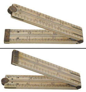 Stanley Rule & Level, No. 90: One- Foot/ Four-Fold Folding Rule