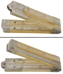 E.A. Stearns & Company, No. 53: One Foot, Four Fold Folding Rule