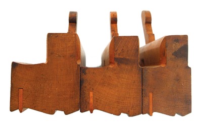 A. & E. Baldwin, New York, New York: Three Clean Complex Molding Planes