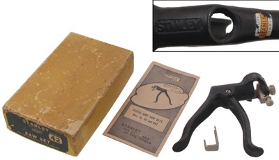 Stanley Rule & Level, No. 42 X: Unused Pistol Grip Saw Set