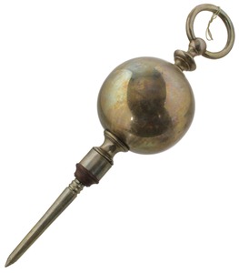 Unmarked: Massive Hollow Cast Brass Plumb Bob