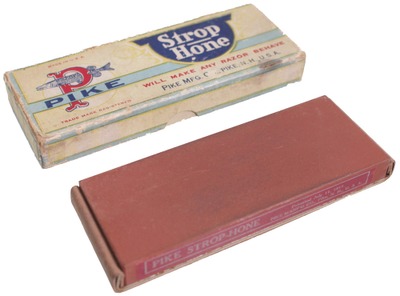 Pike Manufacturing Company, Pike, New Hampshire: "Pike Strop Hone" Hone & Strop Combo.