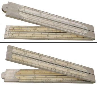 Stanley Rule & Level, No. 89: Two-Foot, Four-Fold Folding Rule
