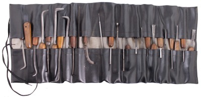 Assorted Makers: Full Set Of Gunsmith Carving Tools