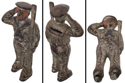Hubley Manufacturing Company, Lancaster, Pennsylvania: "Sailor" Cast Iron Still Bank