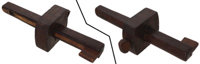 E.W. Carpenter, Lancaster, Pennsylvania: Rosewood & B'wood Marking Gauge