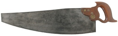 Henry Disston & Sons, Philadelphia, Pennsylvania: Rare Curved Blade Flooring Saw
