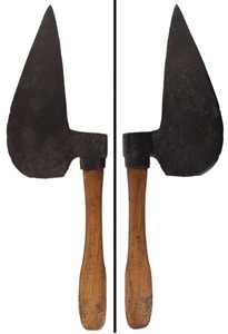 F.U.: Rare True Pattern 'goosewing" Ax