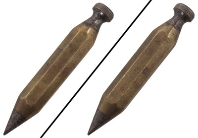 Unmarked: Unus. Octagonal Form Plumb Bob