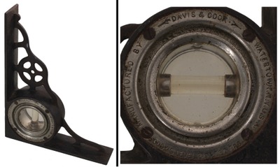 Davis & Cook, Watertown, New York: Cook's Patent Cast Iron Corner Level