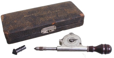 Brown & Sharpe Manufacturing Company, Providence, Rhode Island, No. 748: Rosewood Handle Speed Indicator