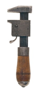 Utility Wrench Company, New York: Patent Lever Adjust Wrench