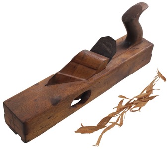 Unmarked: Handled Yellow Birch "Spill" Plane