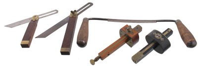 Assorted Makers: Lot Of Clean & Usabl Woodworking Tools