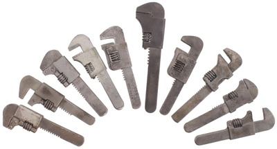 Assorted Makers: Lot Of 11 Asst. Small Size Wrenches