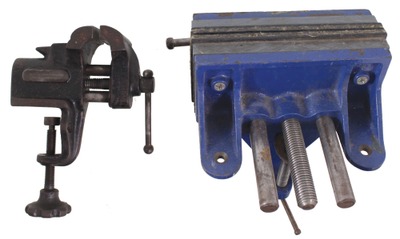 Assorted Makers: Two Clean & Usable Screw Mount Vises