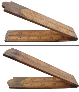 Stanley Rule & Level, No. 83 C: Two Foot/Four Fold Folding Rule