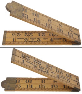 Stanley Rule & Level, No. 7: "Blind Man's" Folding Rule