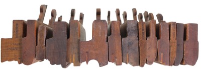 Assorted Makers: Lot Of 14 Clean & Usable Molding Plane