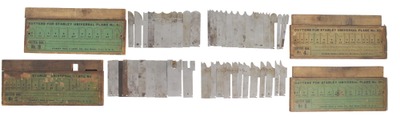 Stanley Rule & Level: Four Boxes Of "stanley "tting Irons