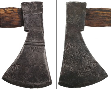 Unmarked: Early Single Bevel Hewing Axes