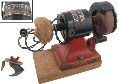 Luther Grinder Manufacturing Company, Milwaukee, Wisconsin, No. E-12: "Type D" Universal Motor