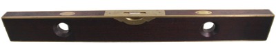 Stratton Brothers, Greenfield, Massachusetts, No. 1: Early Brass Bound R'wood Plumb & Level