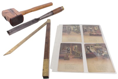 Assorted Makers: Three Early Type Woodworking Tools