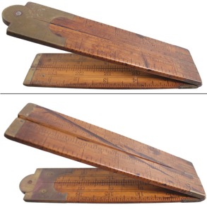 E.A. Stearns & Company, Brattleboro, Vermont, No. 20: Two-Foot, Four-Fold Folding Rule