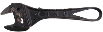 King: Malleable Iron Adj. Nut Wrench