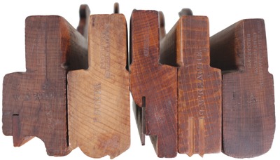 D. Shiverick & Company, Brooklyn, New York: Five Shiverick Relat Molding Planes