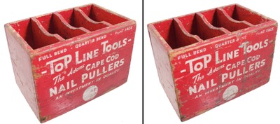 Adams: Orig. Display For "Adams Cape Cod" Nail Puller