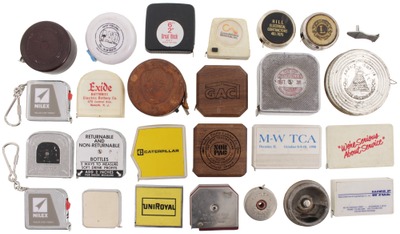 Assorted Makers: Coll. Of Asst. Adver Tape Measures