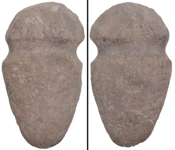 Unmarked: Early Full Groove Native Amer. Axe