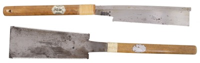 Assorted Makers: Two Clean & Usable Japanese Saws