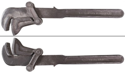 Place Manufacturing Company, Oswego, New York: Giles' Patent Pipe Wrench