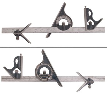 L.S. Starrett Company, Athol, Massachusetts: Engineer's Combination Square