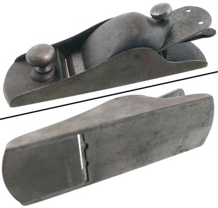 Metallic Plane Company, Auburn, New York: Storke's Patent Leve Adjust Block Plane