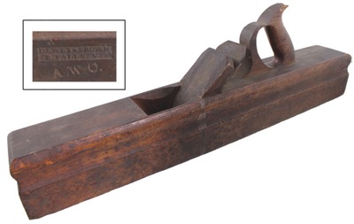 Dewey & Brown, Bellows Falls, Vermont: Patent Process Bench Plane