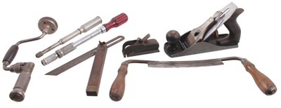 Assorted Makers: Lot Of Clean & Usabl Woodworking Tools