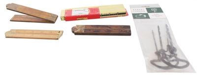 Assorted Makers: Lot Of Assorted Folding Rule